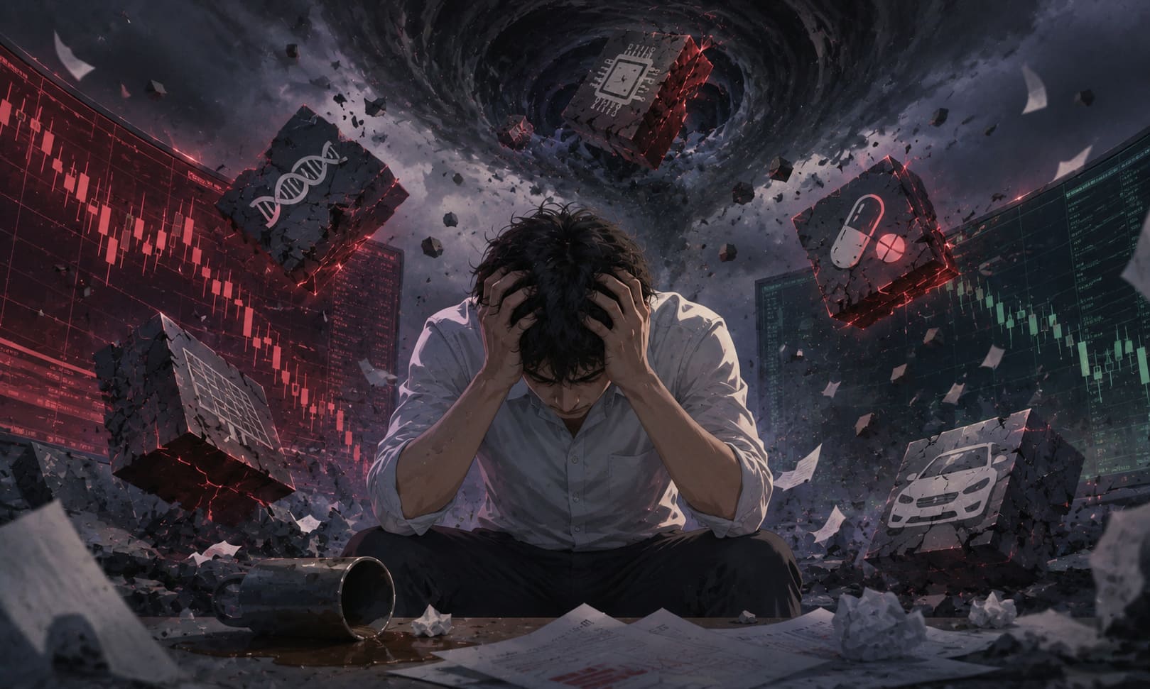 猫的时光 - 财经博主 画图留白